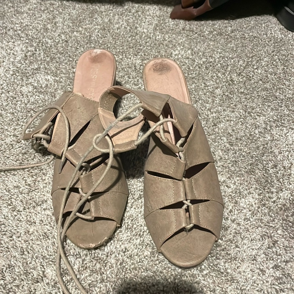 Restricted Tan Heels